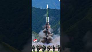 Indonesian National Armed Forces Test Ballistic Missiles In Mountainous Area Launch Suddenly Hal