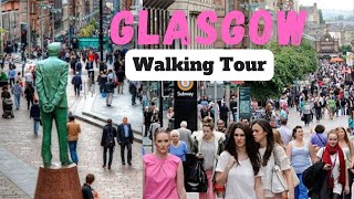 Glasgow City Centre Buchanan Street Walking Tour | Scotland UK