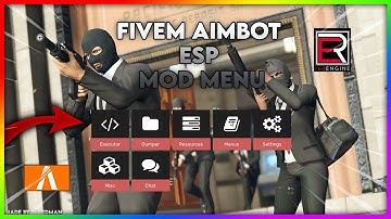 Best FiveM AIMBOT / ESP / MOD MENU ⚡ redENGINE Lua Executor