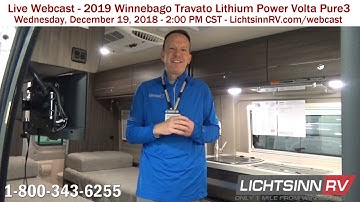 LichtsinnRV.com - Winnebago Travato with Lithium, In-Stock Revel, Holiday Greetings and More