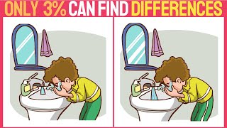 【Spot the difference】⚡Only 3% can find differences!! | Find 3 Differences between two pictures