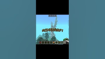 I found a floating island in Minecraft!! ##gaming