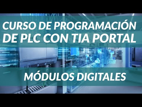 ?APRENDE✅ TODO sobre los Módulos PLC de ENTRADAS y SALIDAS DIGITALES? ▶ Curso de TIA Portal ?