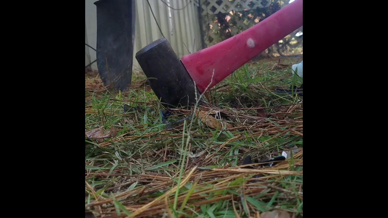 Smashing a RCA RP4842A alarm clock YouTube