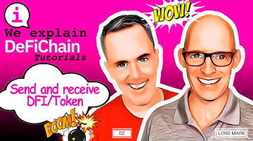 Send and receive DFI or any other Token on DefiChain with your smartphone wallet.