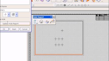 NX5  Moldwizard Create Hole Table