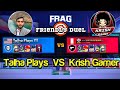 Krish gamer vs talha plays collab in frag pro shooter 