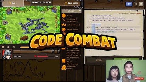 Secrets of Coding PYTHON in CodeCombat: Backwoods Standoff in Backwoods Forest: Game Walkthrough