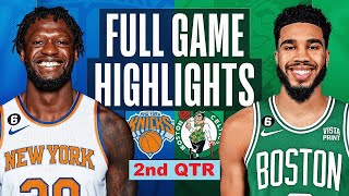 Boston Celtics vs. New York Knicks Highlights HD 2nd-QTR | November 14, 2023 NBA Regular Season