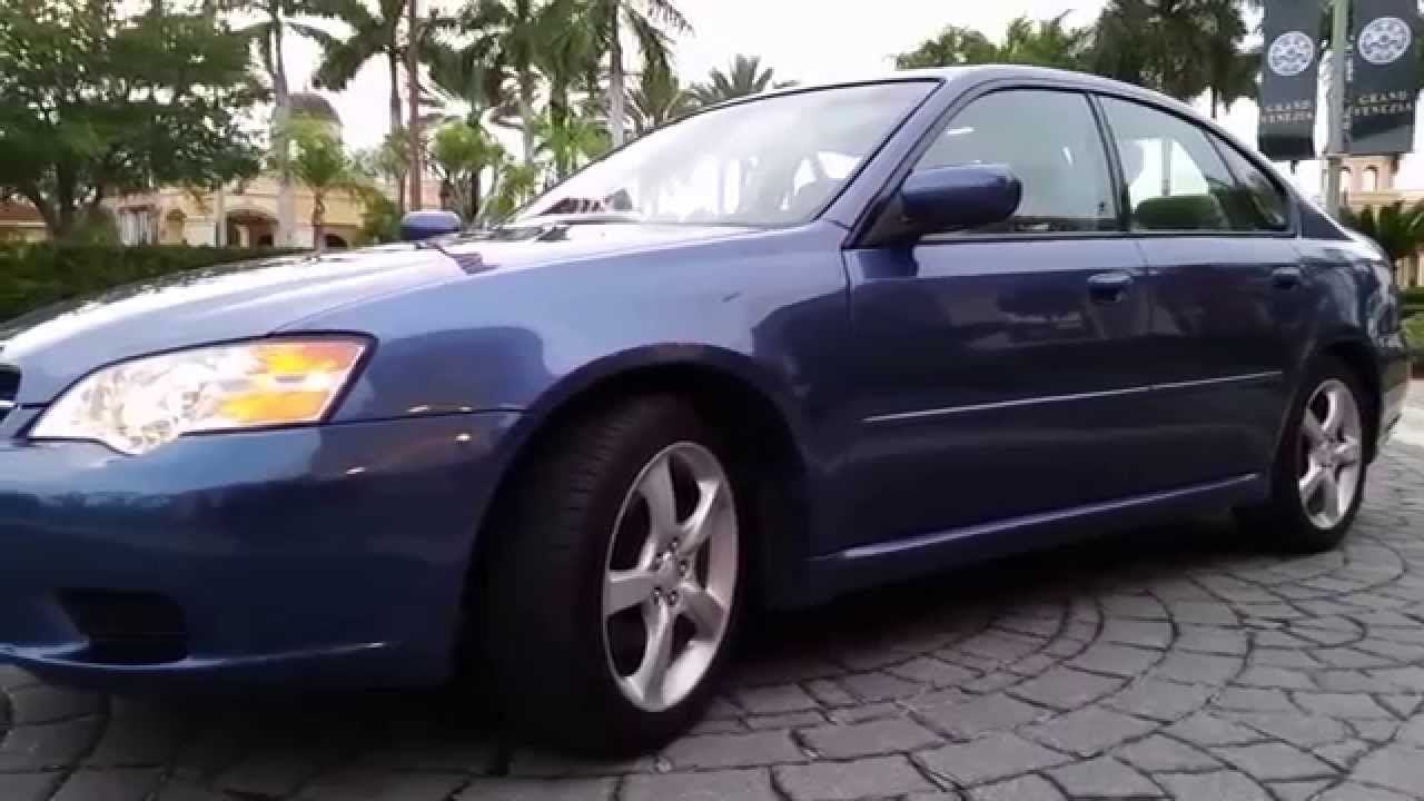 2007 Subaru Legacy 2 5I AWD Special Edition with 49K miles in