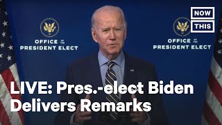 Pres.-elect Joe Biden Delivers Remarks on National Security | LIVE | NowThis