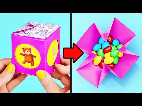 16 CUTE DIY PAPER BOXES FOR KIDS