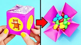 16 CUTE DIY PAPER BOXES FOR YOUR KIDS