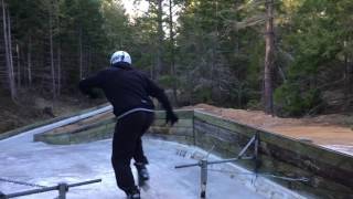 Naseby luge - skating