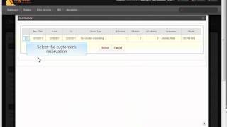 How to check in a customer using BugHotel Reservation System