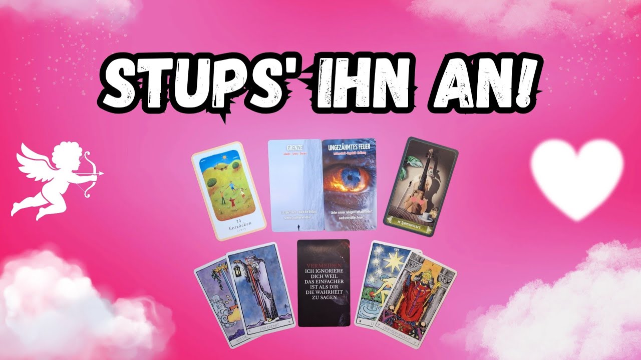 ER DENKT UND FÜHLT..., ABER KOMMT NICHT DRAUF! 🌹❤️🫵🏼