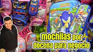 ¡TIENDA DE MOCHILAS MAS BARATA! en el Centro de la CDMX para REVENDER