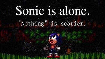 Why I Made a Game About Nothing – Sonic is alone. One year later.