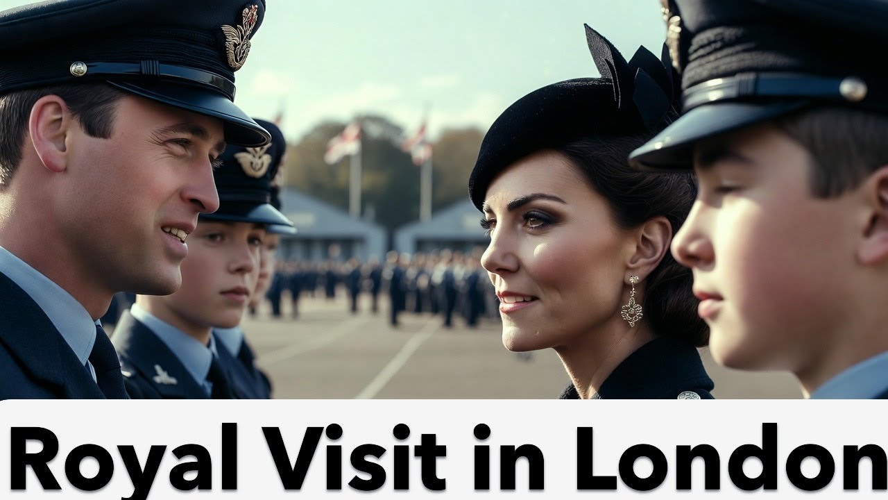 Royal Visit: Prince William and Kate Meet London Air Cadets || Emotional Stories