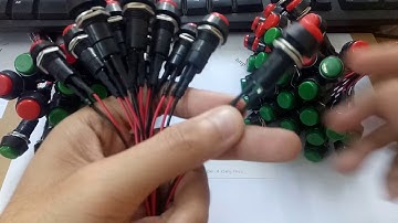 Nút nhấn - nút đề - nút nhả có dây