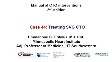 Case 44: Manual of CTO Interventions - SVG CTO