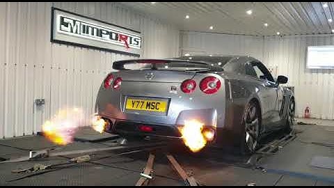 R35 GTR Ecutek V8 - Adding flames to map