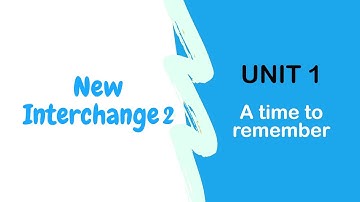 New Interchange 2 + Audio (Unit 1)