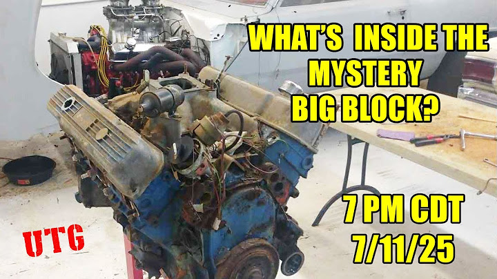 What's Inside The Mystery Mopar Big Block?  LIVE Engine Teardown