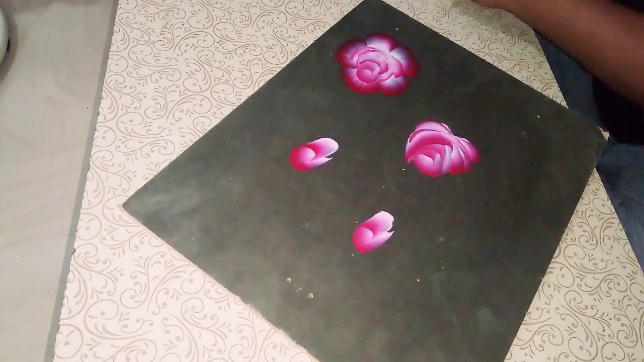 One stroke painting tutorial YouTube