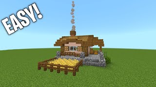 Minecraft Simple Starter House Tutorial