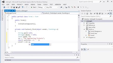 081 - How to use C# string Split