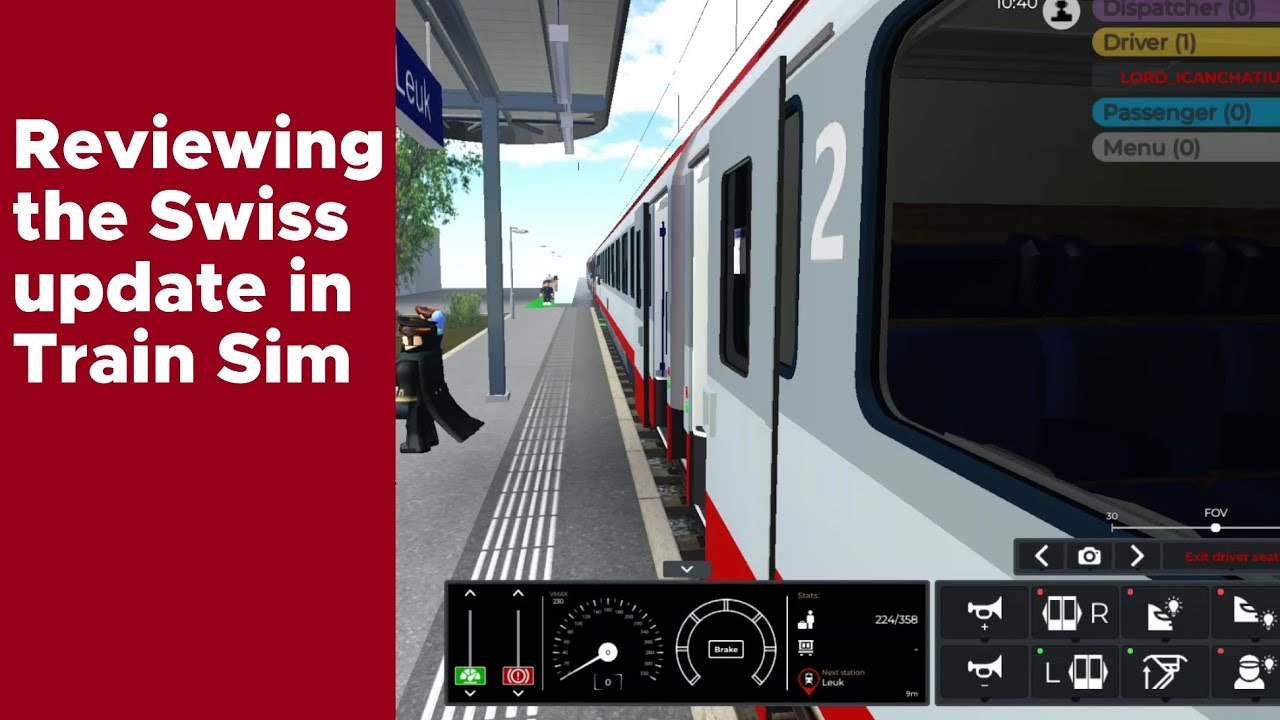 Reviewing the Switzerland update in Train Sim