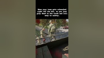 Playing dead to escape an ambush in Arma Reforger. #gaming #military #armareforger #ambush #ptsd