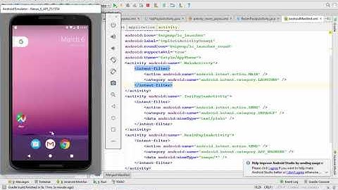 Android ile Mobil Programlama - Öğlen#Implicit(Örtülü) Intent Activity