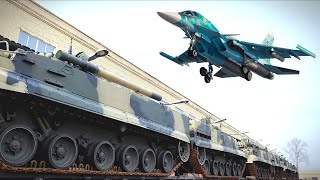 Войска России получили самолеты Су-34 и бронемашины БМП-3 2024 года