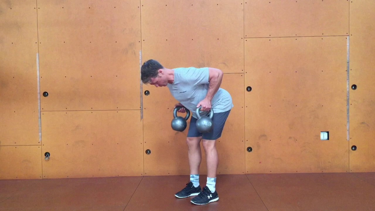 Kettlebell Bent Over Row YouTube