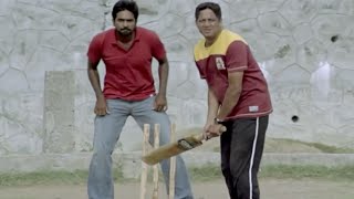 Most Funny Scene | Vijay's Cricket Play With Friends - Naduvula Konjam Pakkatha Kaanom Movie Scene