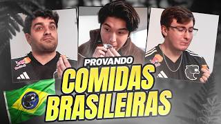 TIME DE VALORANT DA FURIA PROVA COMIDAS BRASILEIRAS