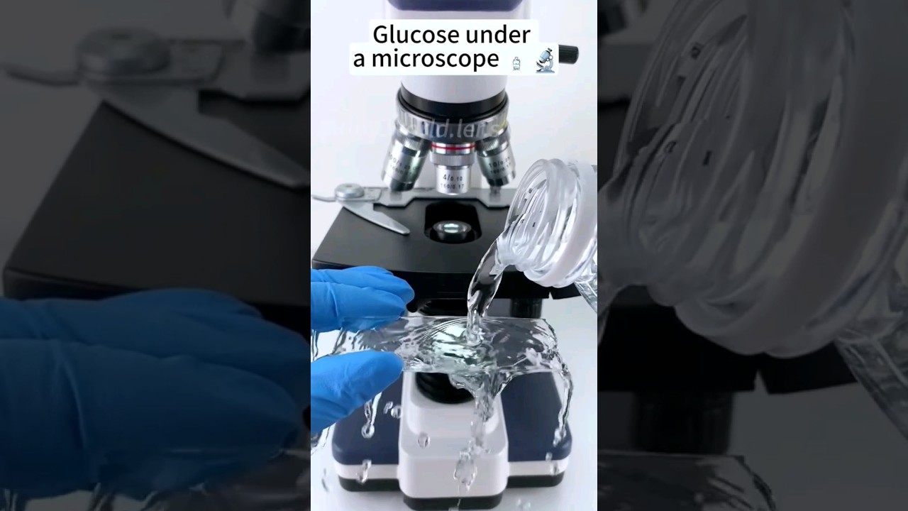 glucose under microscope 