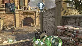 Black ops 2 Random tomahawk across the map in Slums!