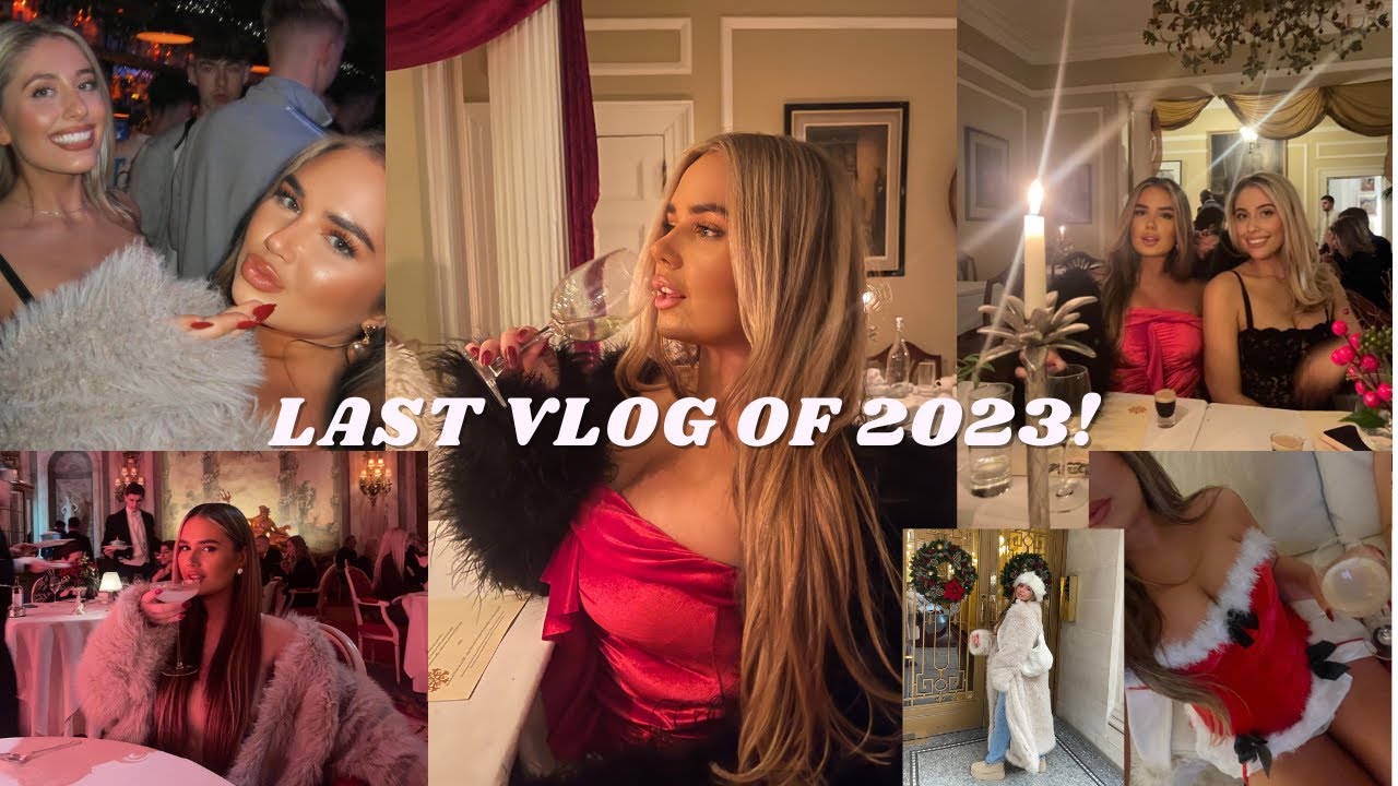 MASSIVE CHRISTMAS VLOG | Claridges, Drinks at the Ritz + Celebrations!!!!