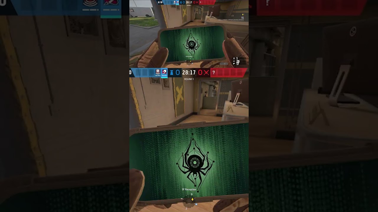 Mozzie взламывает дрон Echo вместе с @KudosR6 - Rainbow Six Siege