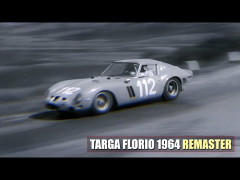 [HD] 1964 Targa Florio (Circuito delle Madonie, Italy) 250 GTO, 904 GTS [REMASTER SLOW MOTION]