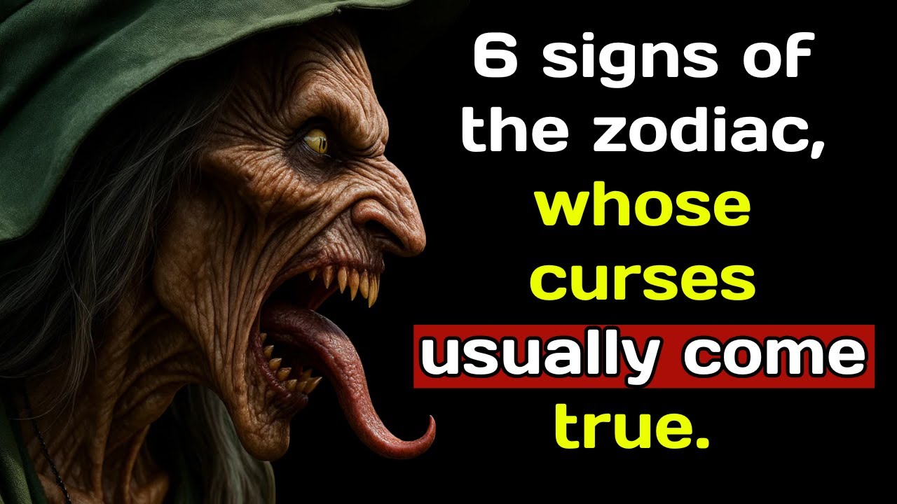 6 signs of the zodiac, whose curses usually come true. They are dangerous.