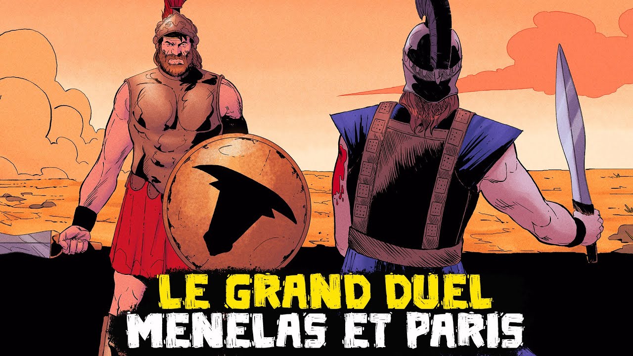 Télémaque Chez Ménélas à Sparte Gravure Mythologique 19ème