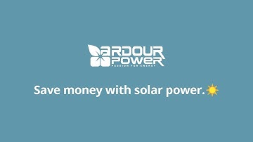 Save Money with Solar.☀️ #ArdourPower #Renewables #Solar