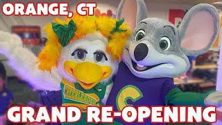 Chuck E. Cheese's Orange CT (GRAND RE-OPENING) Me and My Friends LIVE!