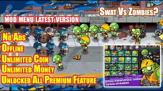Game like Plant Vs Zombie? | MOD Menu Apk | Swat And Zombie Season 2 | Zombie Games Android screenshot 2