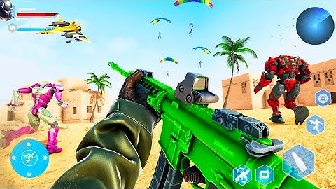 Robot Jungle Strike - Fps Game _ Android GamePlay