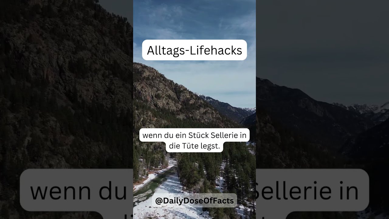 Alltag Lifehacks 